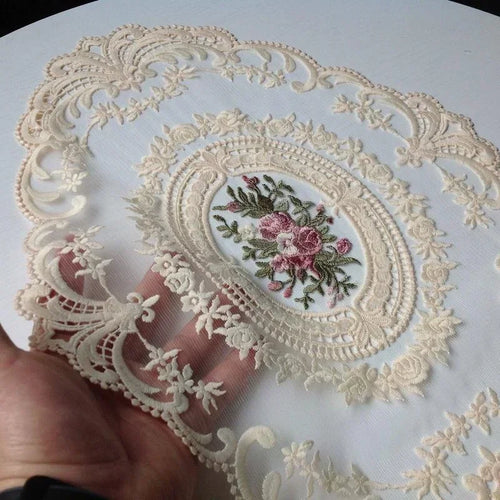Elegant Lace Table Coaster&nbsp;