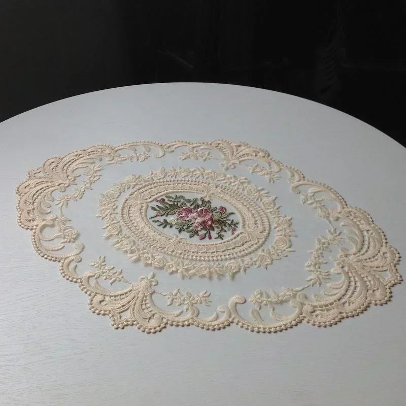Elegant Lace Table Coaster&nbsp;